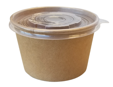 CONTAINER PAPER 16OZ KRAFT (HPE-PBWL16) 50X10 500/CS
