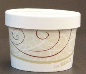 CONTAINER PAPER FOOD COMBO 8 OZ. VICBAY VB8FCDC 10/25