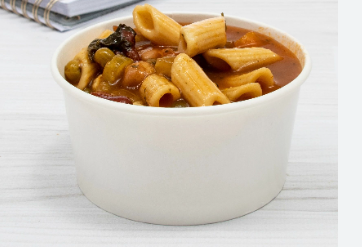 CONTAINER PAPER FOOD 6OZ PAP WHITE (VS606X-02050) 20X50CT 1000/CS SOLO