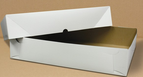 BOX CAKE FULL SLAB 2 PIECE 26 X18 X5 25/CS ^ ^