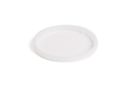 LID PLASTIC WHITE (402A / 117HH WHITE) 500/CS