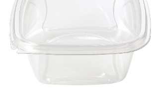 CONTAINER SQUARE BOWL CLEAR 7" 24OZ (SAC0724) 300/CS PACTIV ^^