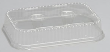 LID FOR 6 PACK MUFFIN CONTAINER 55306 (95306) 250/CS GENPAK