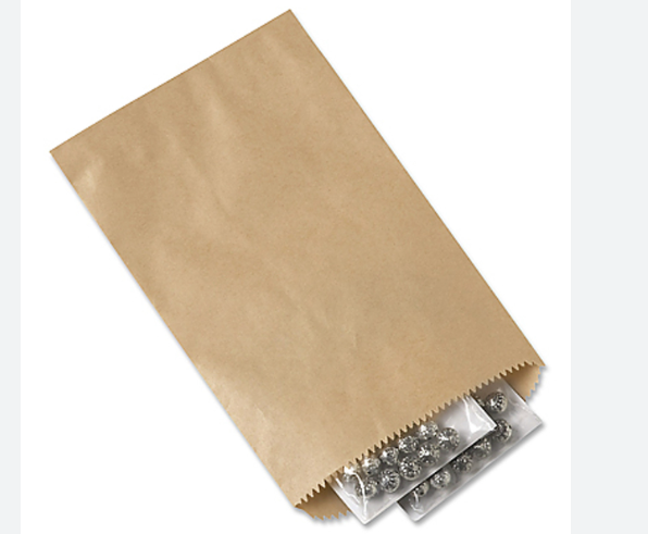 BAG PAPER KRAFT NOTION 5x7.5 B30 MERCHANDIZER -4x1M/CS