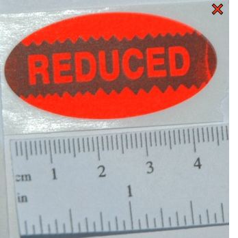 LABEL REDUCED IN RED OVAL (0857) 1000/RL