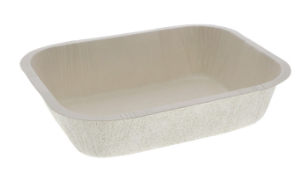 TRAY PAPERBOARD EBONY BLACK DUAL OVENABLE 32oz (PEP6816XPR) 500/CS PACTIV