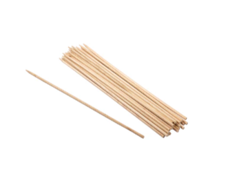 SKEWERS BIRCH 10" 4.0mm (80-080C) 1M/BOX 3 BX/CS HY STIX ^^