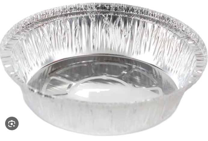 FOIL CONTAINER ROUND TAKEOUT 7" (527B) 500/CS WESTERN