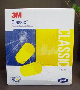 EAR PLUGS CLASSIC (08D-312-1201-B) 200 PRS/BX