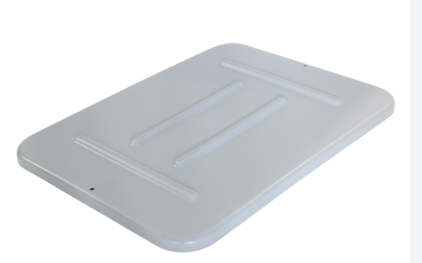LID FOR LUG TUB FITS 3349 GREY (3648-00) 12/CASE RUBBERMAID ***