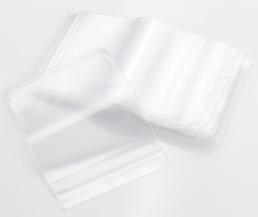 BAG POLY SELFCLOSURE 5x8 4MIL 1M/CS