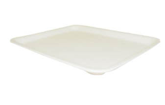 TRAY FOAM WHITE (38/8S) 10"X8"X5/8" 500/CASE DYNE-A-PAK