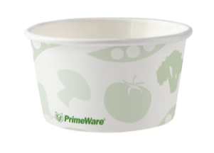CONTAINER PAPER *ECO* COMPOSTABLE HOT FOOD/SOUP 12oz PRTD (FC-12-CA) 500/CS