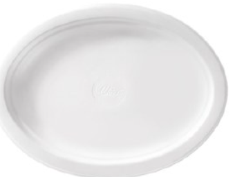 PLATE PAPER DESSERT WHITE 6.75" (22007) 250/SLV 4/SLV/CS