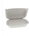 CONTAINER TAKE OUT 9" X 6" CLAMSHELL MFPP RECYCLABLE 200/CASE VIC BAYVBPP96
