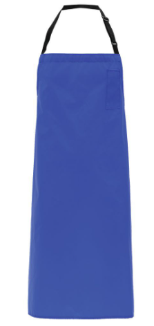 APRON BLUE VINYL (26D-CB45) EACH