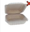 CONTAINER TAKE OUT 9" MFPP 1 COMPARTMENT 120/cs YCN809010000