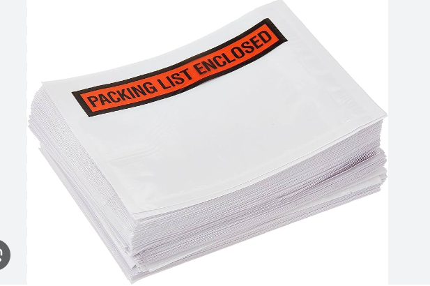 ENVELOPE PACKING SLIP 4.5"x5.5" (FBC101) -1M/CS BELLE-PAK PACKAGING