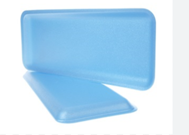 TRAY FOAM BLUE (7H) 15"x5-3/16x3/4" 250/CS DYNE-A-PAK