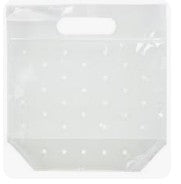 PRODUCE POUCH PLAIN STAND-UP POUCH 9.1X8.7 WITH HANDLES