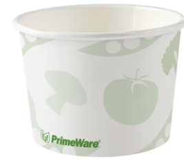 CONTAINER PAPER *ECO* COMPOSTABLE HOT FOOD/SOUP 16oz PRTD (FC-16-CA) 500/CS