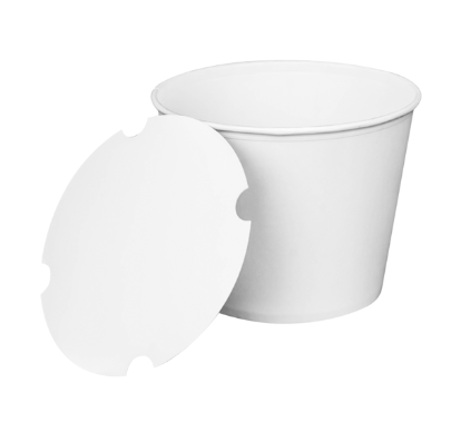 CHICKEN BUCKET WITH LIDS 8LB (8LBHD) (128oz) 125UNITS/CASE