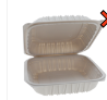 CONTAINER TAKE OUT 8.5" SQUARE CLAMSHELL 1 COMPT MFPP 146/CASE YCNW0851