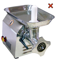 MEAT GRINDER #12 ELECTRIC 350 WATTS .9HP