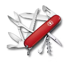KNIFE POCKET "THE HUNTSMAN" CLASSIC RED (1.3713) SWISS ARMY