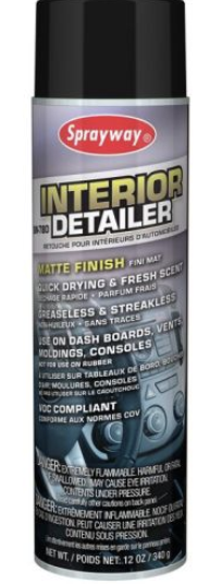CLEANER INSTANT SHINE AUTO DETAIL INTERIOR 12OZ (SW780) 24/CS