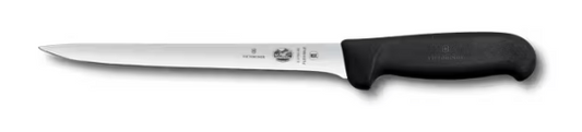 KNIFE FILLET 8" FLEXIBLE FIBROX PRO BLACK (5.3763.20) VICTORINOX