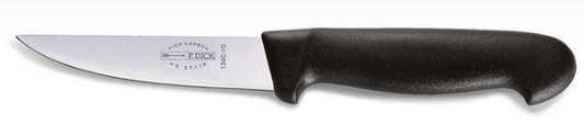 KNIFE POULTRY 4" STRAIGHT BLADE BLACK HANDLE (81340100) F. DICK