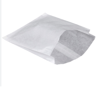 BAG PAPER GREASEPROOF SANDWICH WHITE 6x2x9" (019213 ) VICBAY 1000/CS
