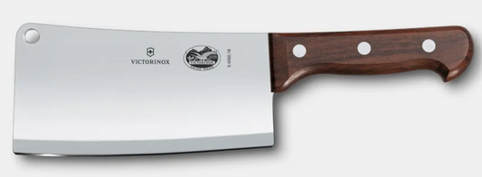 KNIFE CLEAVER 7" WOOD HANDLE (5.4000.18) VICTORINOX
