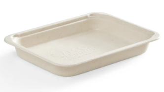 CONTAINER BAGASSE RECT 22oz COMPOSTABLE (EG-S004-SH) 300/CS ECO GUARDIAN