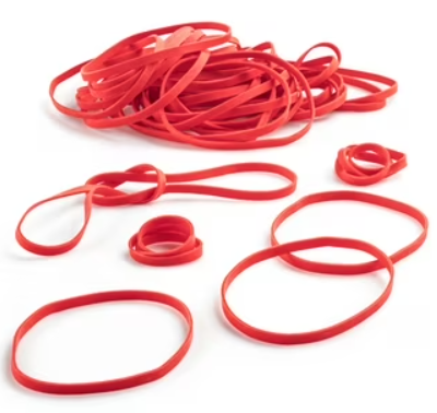 ELASTICS RED #33 1LB/PKG ^^