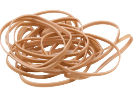 ELASTICS NATURAL #33  1LB/PKG