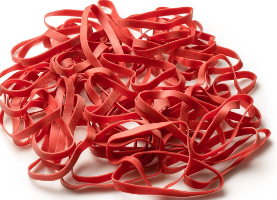 ELASTICS RED #64  1LB/PKG