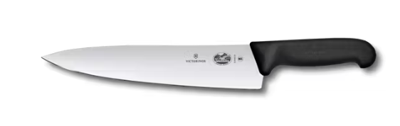 KNIFE CHEF'S 12" STRAIGHT EDGE P/H (5.2003.31)  VICTORINOX
