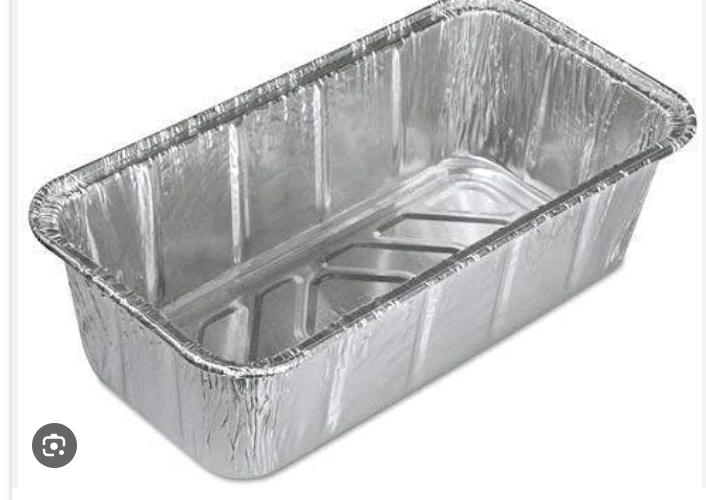CONTAINER LOAF PAN FOIL 2LB  (5100-35) 500/CS