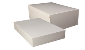 BOX CAKE PLAIN 19 x 14 x 5" .28PT (half slab) (18221683) 50/BDL