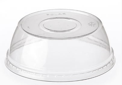 LID DOME 1" NO SLOT FITS 5oz XL PLASTIC CUP (55913) 1000/CS POLAR