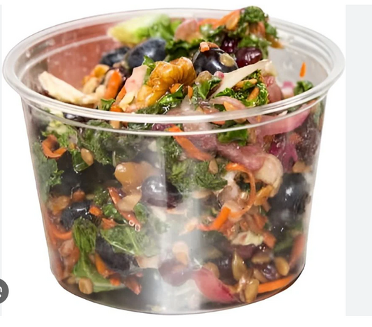 CONTAINER PLASTIC CLEAR 16OZ (#204S 9016PP)  500/CS PLASTICPAK
