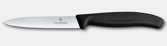 KNIFE PARING 4" STRAIGHT EDGE BLACK (6.7703) VICTORINOX