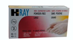 GLOVE VINYL POWDERFREE SIZE LARGE 100/BOX 10 BX/CS