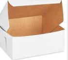 BOX CAKE YULE LOG  12x6x6" (1-4011) 50/CS