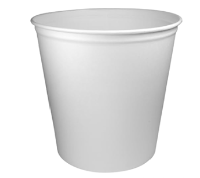 BUCKET PAPER  83oz WHITE DOUBLE WRAPPED  (5T1NO-195) 100/CS SOLO disc