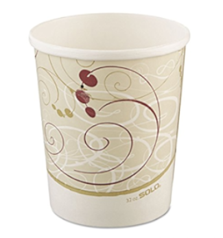 CONTAINER PAPER FOOD SYMPHONY DES.64OZ (P4643-J8000) 300/CS