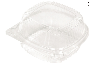 CONTAINER PLASTIC CLAMSHELL 6" (YCI811600000)   500/CS PACTIV ^^