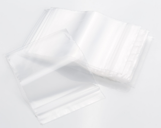 BAG POLY SELF CLOSURE 5" X 4"  4MIL 1000/CS